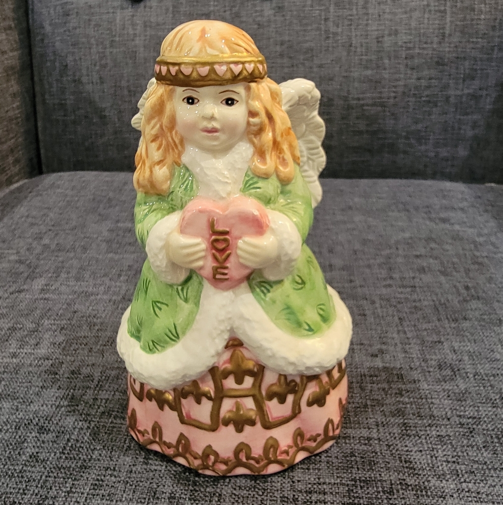 Angel Bell with Heart